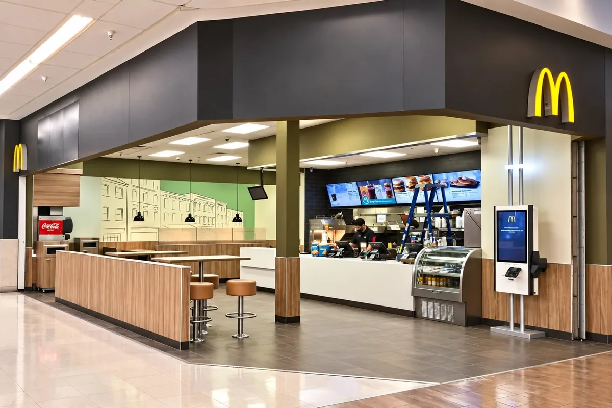 McDonald’s inside Walmart Supercenter project